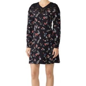 Tanya Taylor dress Floral Cluster Nyla Dress 0 silk